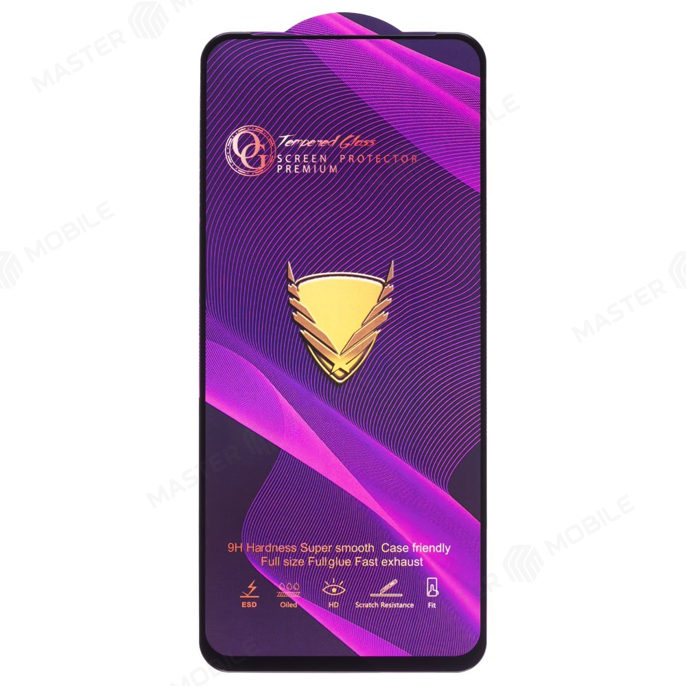 Защитное стекло OG Glass (3 в 1) для Infinix Hot 50 Pro (X6881) / Tecno Spark 30 Pro 4G (KL7) (черный)