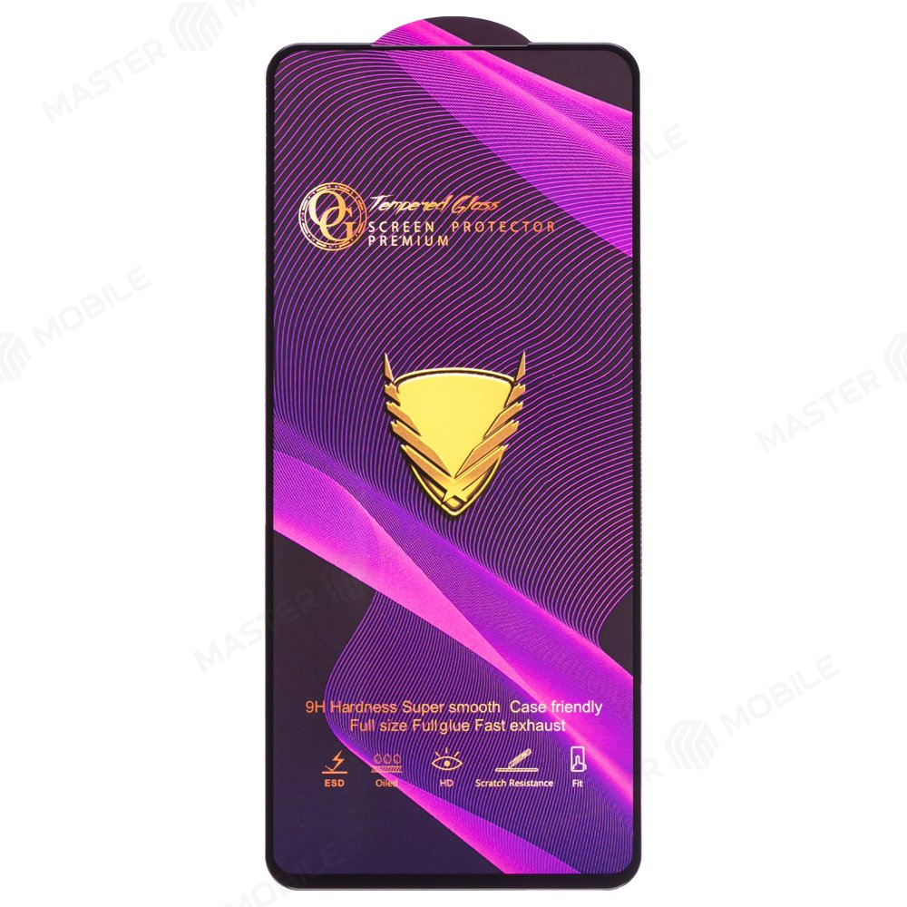 Защитное стекло OG Glass (3 в 1) для Infinix GT 20 Pro (X6871) (черный)