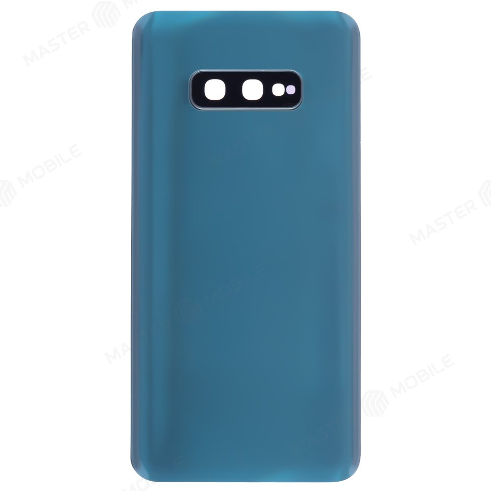 Задняя крышка для Samsung G970 Galaxy S10e (зеленый) (в сборе со стеклом камеры)