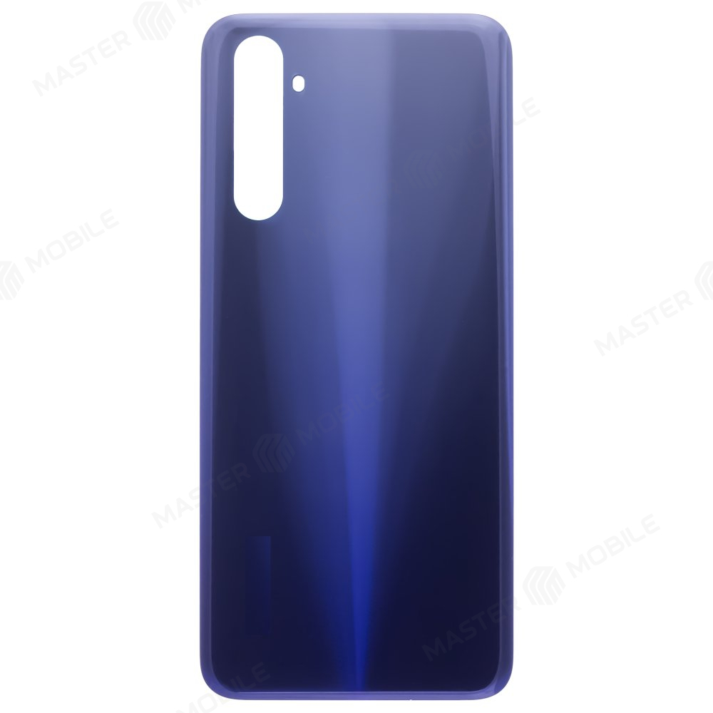 Задняя крышка для Realme 6 (RMX2001) (синий)