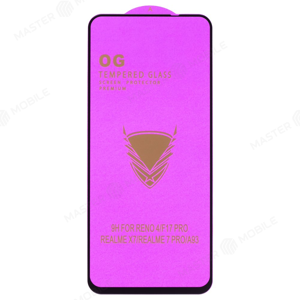 Защитное стекло OG Glass (3 в 1) для OPPO Reno 5 Lite (CPH2205) (черный)