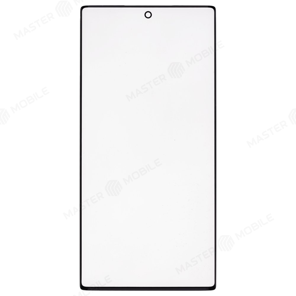 Стекло модуля для Samsung N975 Galaxy Note 10+ + OCA (черный)