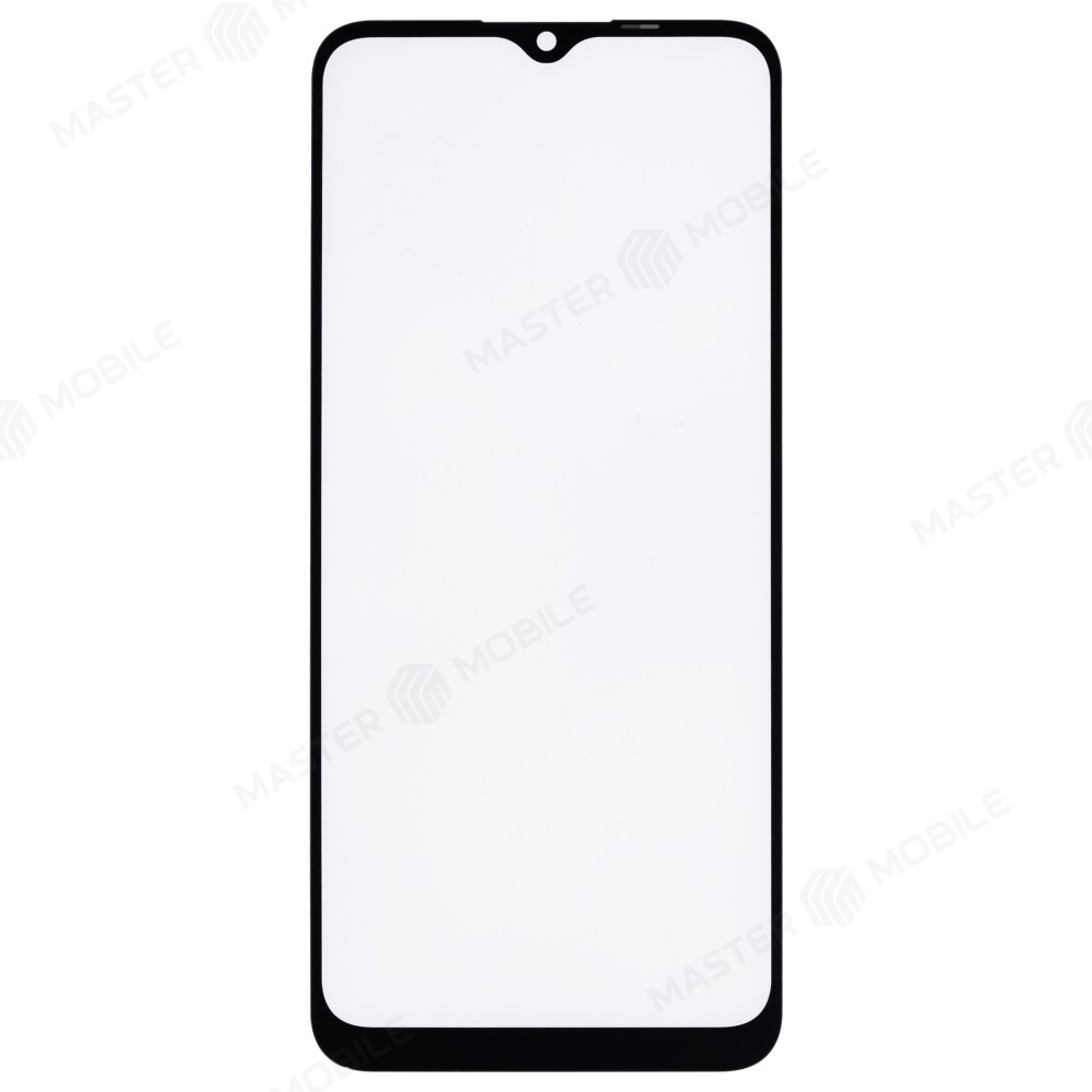 Стекло модуля для Realme C20 (RMX3063) / C21 (RMX3201) / C11 2021 (RMX3231) / Narzo 50i (RMX3235) + OCA (черный)