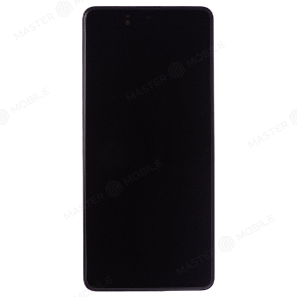 Дисплей для Samsung M515 Galaxy M51 (в сборе с тачскрином) (черный) (в рамке) (ORIG100)