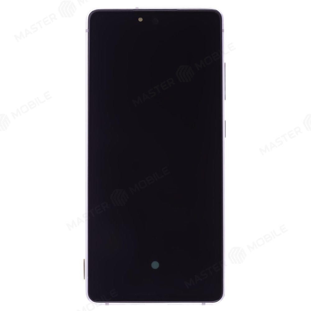 Дисплей для Samsung G780 Galaxy S20 FE (в сборе с тачскрином) (серебристый) (в рамке) (ORIG100)