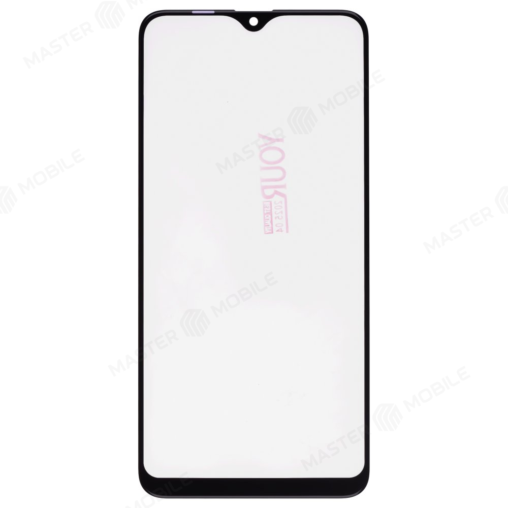 Стекло модуля для Samsung A105 Galaxy A10 / M105 Galaxy M10 + OCA (черный) (Musttby) (Premium)