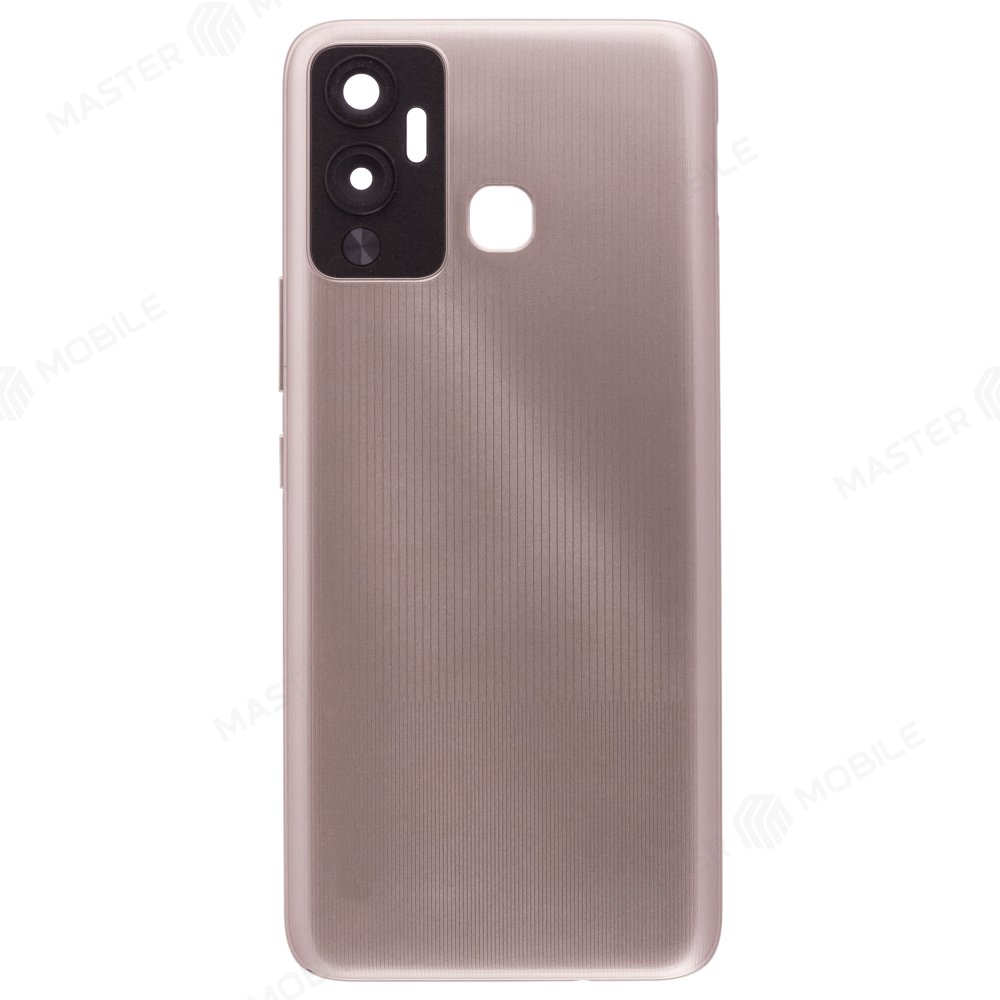 Задняя крышка для Infinix Hot 12 Play NFC (X6816D) (золотистый)