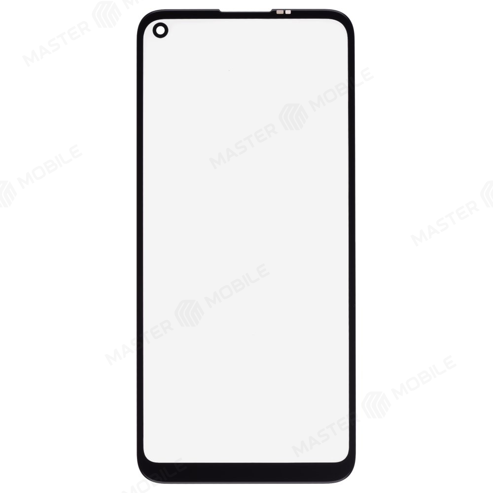 Стекло модуля для Samsung A115 Galaxy A11 / M115 Galaxy M11 + OCA (черный)