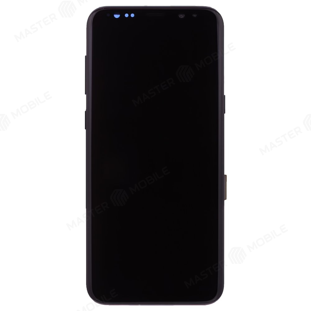 Дисплей для Samsung G955 Galaxy S8+ (в сборе с тачскрином) (черный) (в рамке) (ORIG100)