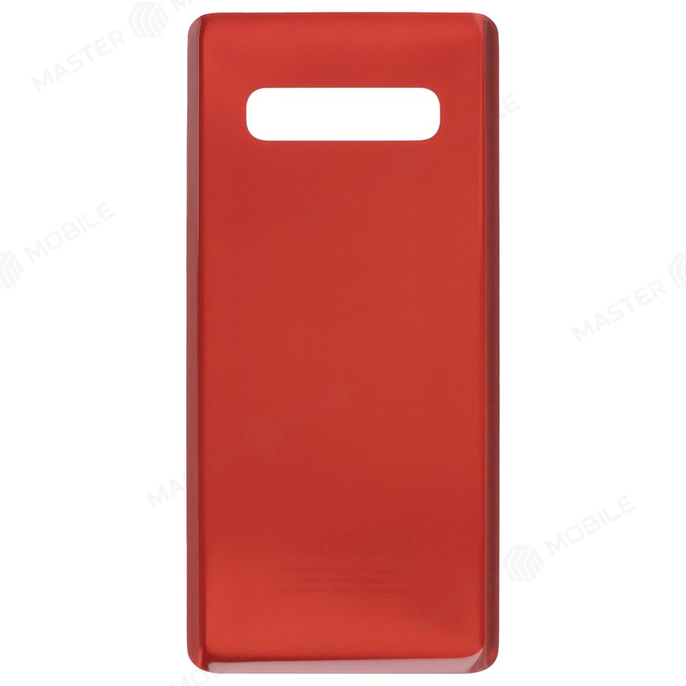 Задняя крышка для Samsung G975 Galaxy S10+ (красный)