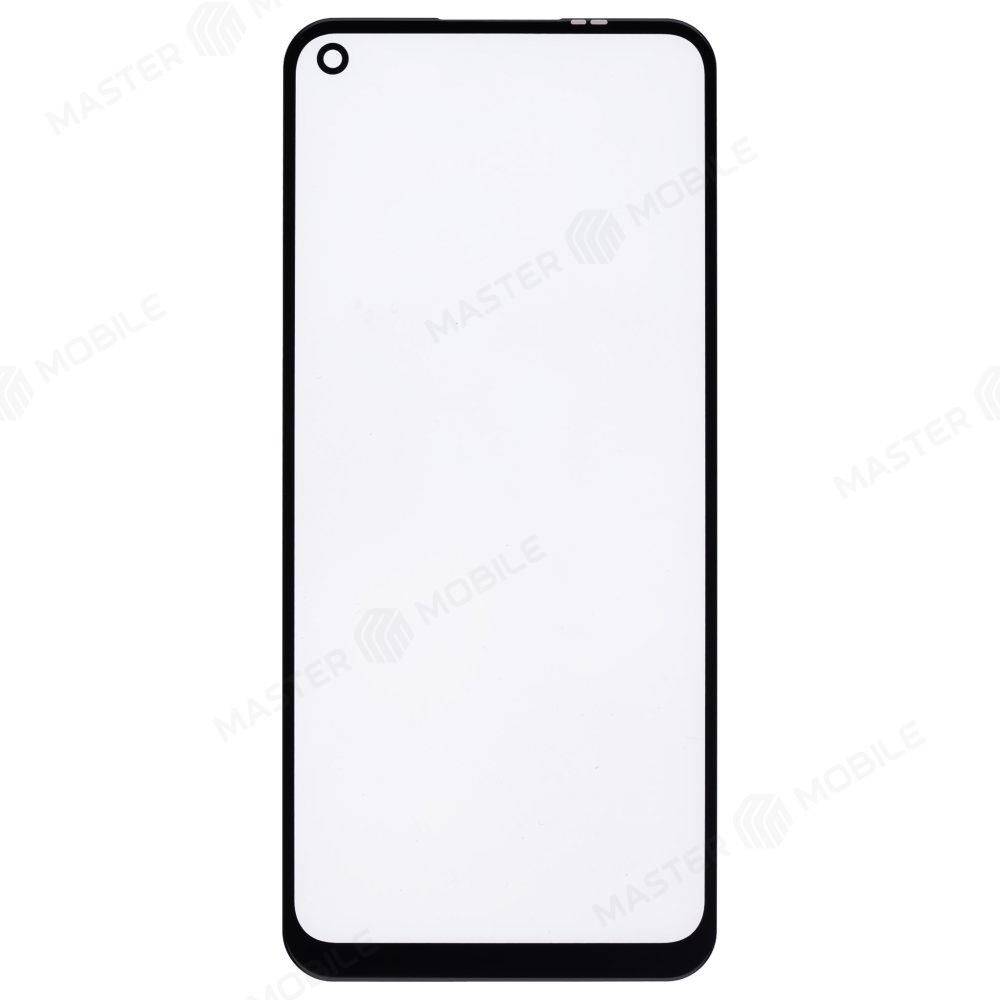 Стекло модуля для OPPO A54 4G (CPH2239) / A55 4G (CPH2325) / OnePlus Nord N100 + OCA (черный)