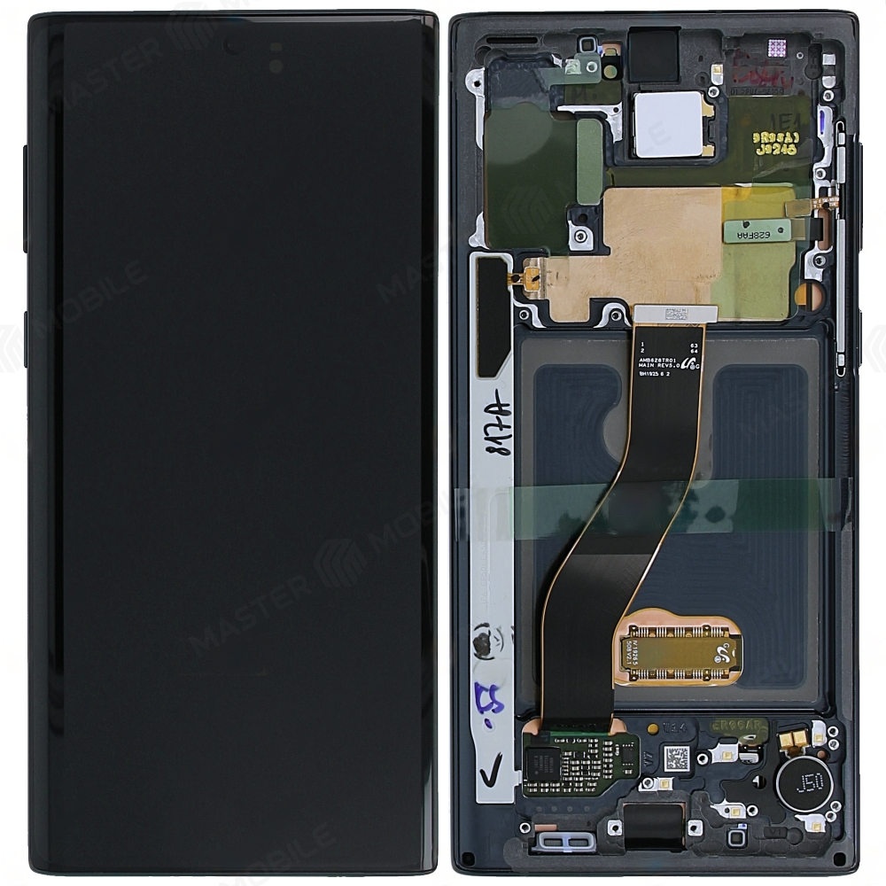 Дисплей для Samsung N970 Galaxy Note 10 (в сборе с тачскрином) (черный) (в рамке) (ORIG100)