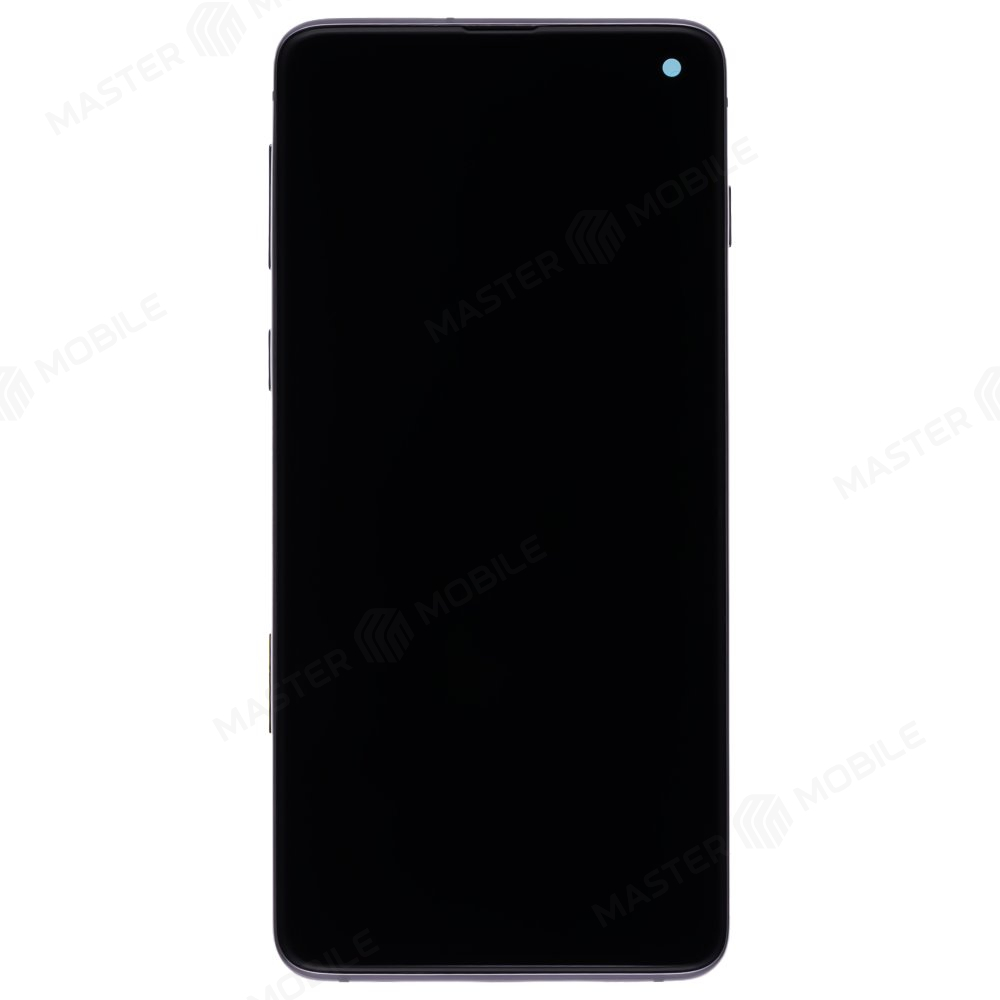 Дисплей для Samsung G973 Galaxy S10 (в сборе с тачскрином) (черный) (в рамке) (In-Cell)