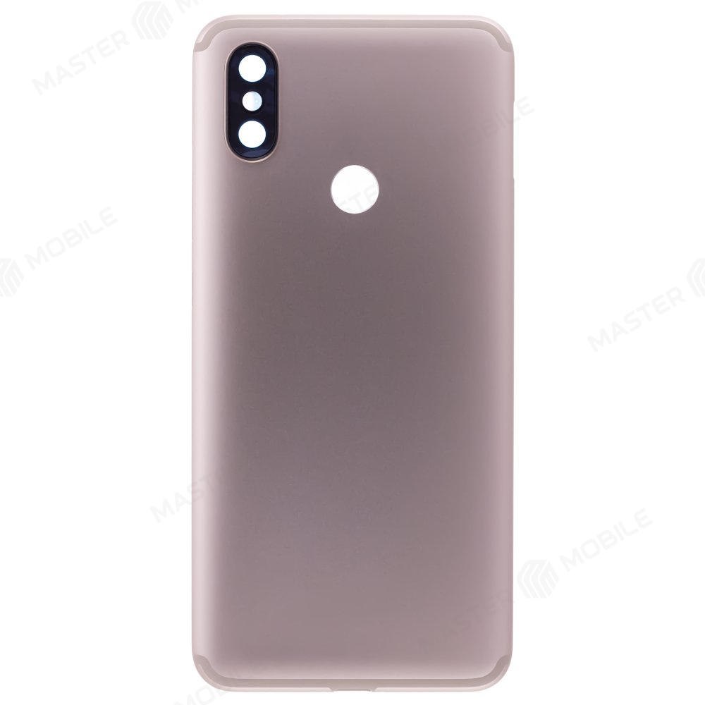 Задняя крышка для Xiaomi Mi A2 (M1804D2SG) / Mi 6x (золотистый) (в сборе со стеклом камеры)