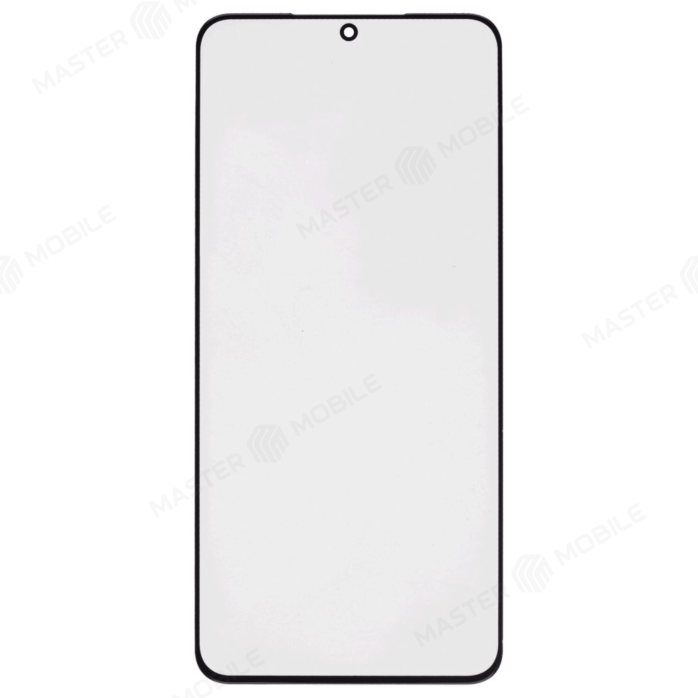Стекло модуля для Samsung G996 Galaxy S21+ + OCA (черный)