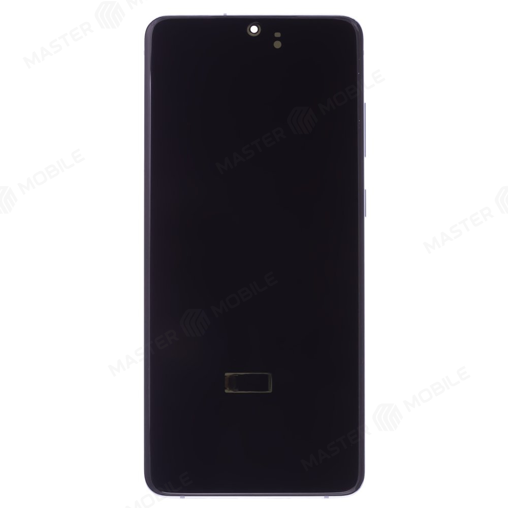 Дисплей для Samsung G985 Galaxy S20+ / G986 Galaxy S20+ 5G (в сборе с тачскрином) (голубой) (в рамке) (ORIG100)