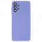 Задняя крышка для Samsung A135 Galaxy A13 (голубой) (в сборе со стеклом камеры) фото №1