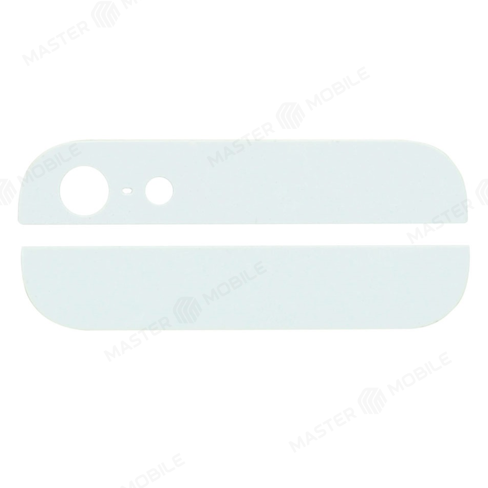 Верхняя и нижняя часть задней крышки для Apple iPhone 5 (белый)