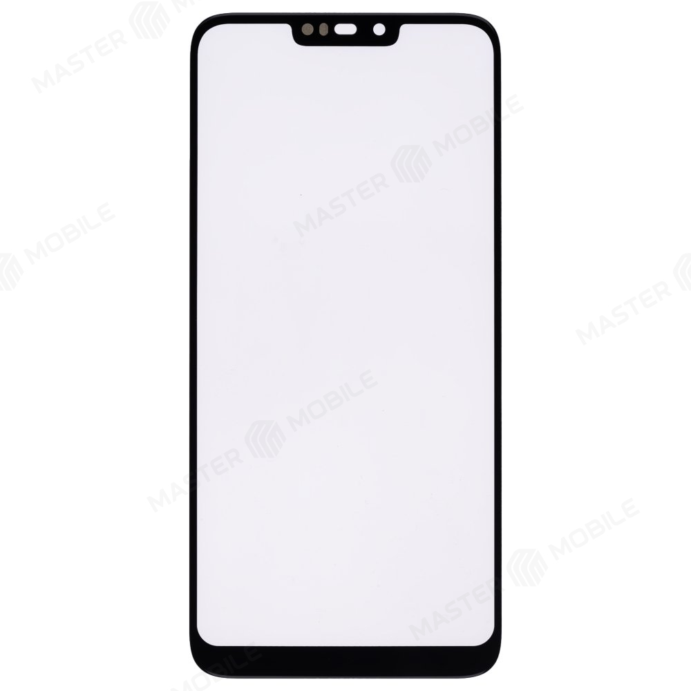 Стекло модуля для Huawei Honor 8C (BKK-AL10) + OCA (черный)
