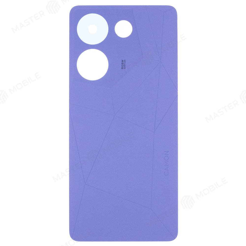 Задняя крышка для Tecno Camon 20 Pro 5G (CK8n) (синий)