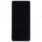 Дисплей для Samsung A715 Galaxy A71 (в сборе с тачскрином) (черный) (в рамке) (OLED) (Full Size) фото №1