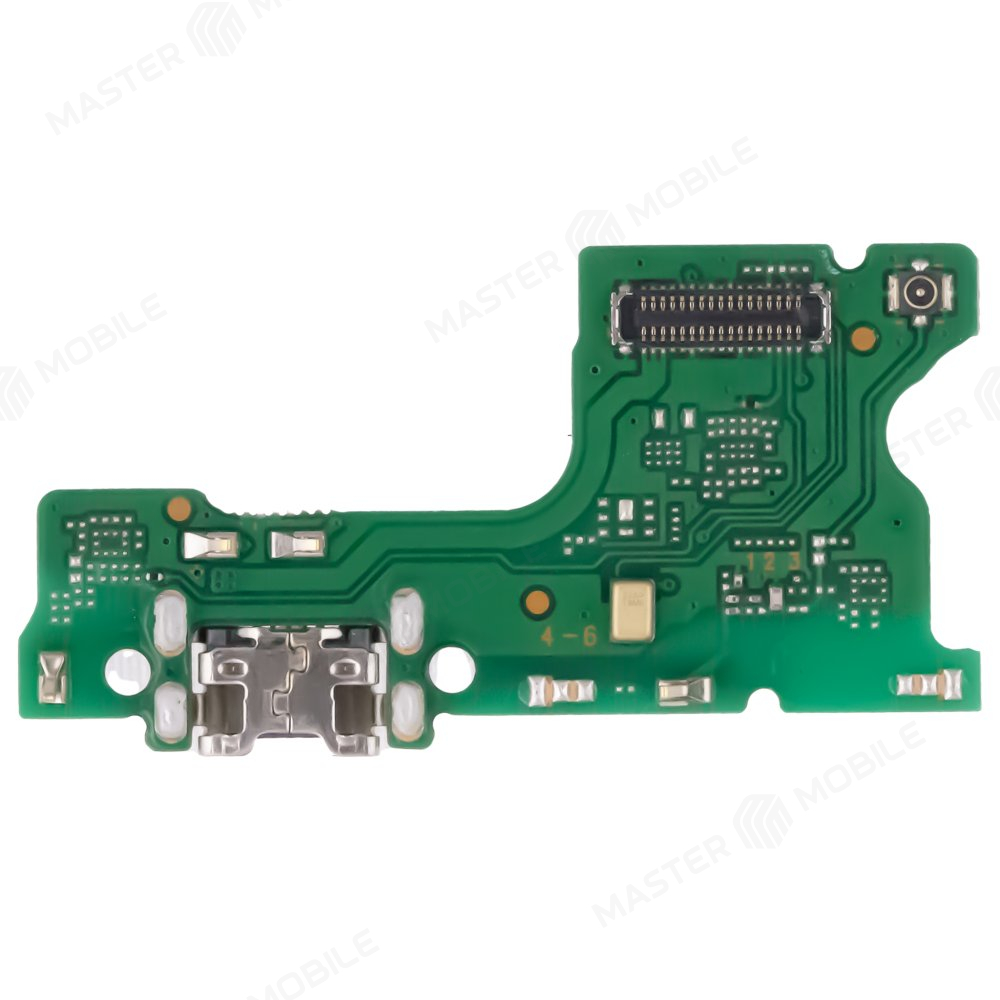Нижняя плата для Huawei Y7 2019 (DUB-LX1) с комп. + разъем зарядки + микрофон