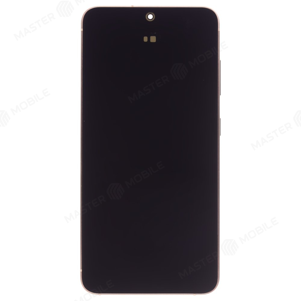 Дисплей для Samsung S921 Galaxy S24 + тачскрин (в рамке) (золотистый) (ORIG100)