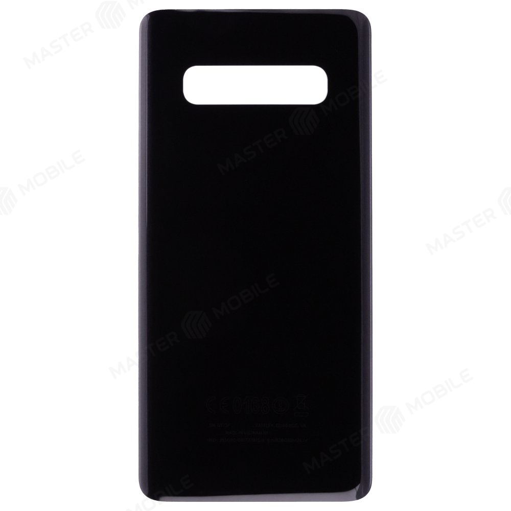 Задняя крышка для Samsung G975 Galaxy S10+ (черный)