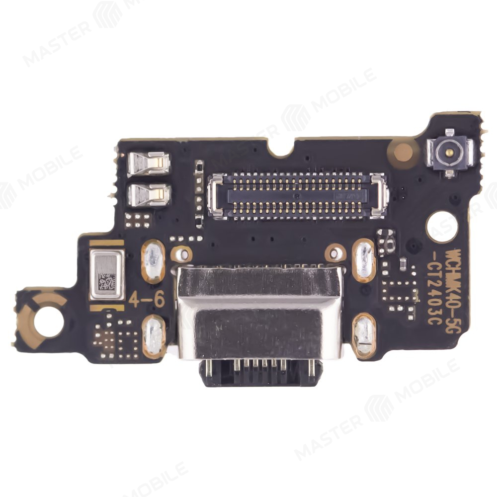 Нижняя плата для Xiaomi Poco F3 (M2012K11AG) / Mi 11i (M2012K11G) и др. с комп. + разъем зарядки + микрофон
