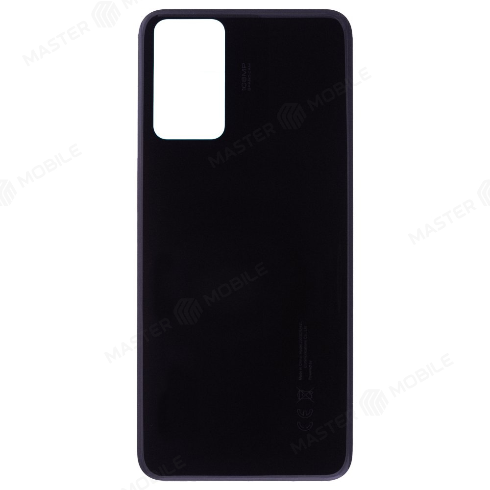 Задняя крышка для Xiaomi Redmi Note 12S (23030RAC7Y) (черный)