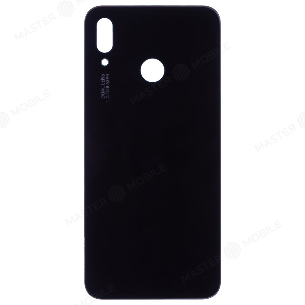 Задняя крышка для Huawei P20 Lite (ANE-LX1) / Nova 3E (ANE-AL00) (черный)