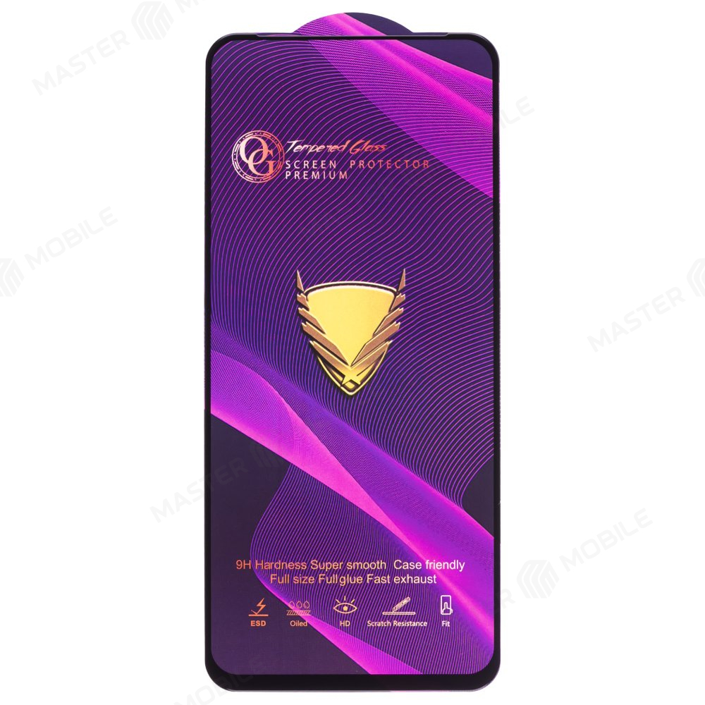 Защитное стекло OG Glass (3 в 1) для Infinix Hot 50i (X6531B) (черный)