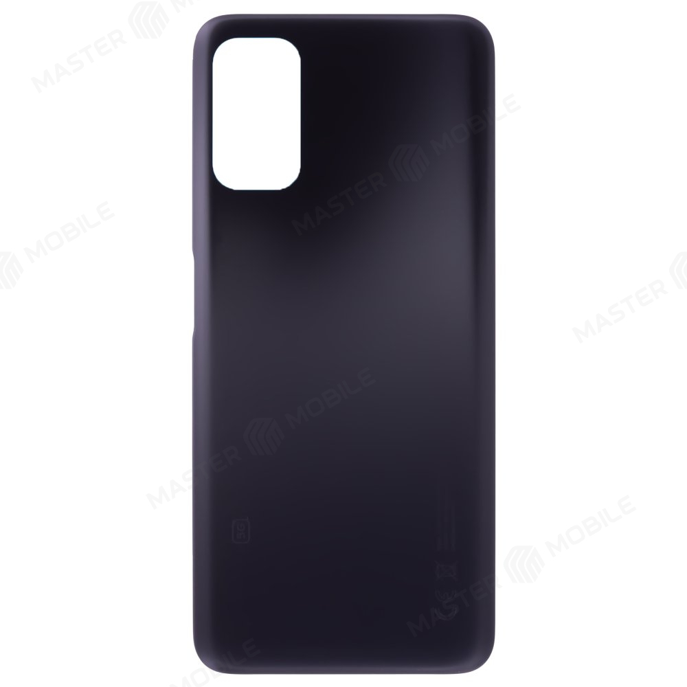 Задняя крышка для Xiaomi Redmi Note 10 5G (M2103K19G) / Redmi Note 10T 5G (M2103K19Y) (черный)