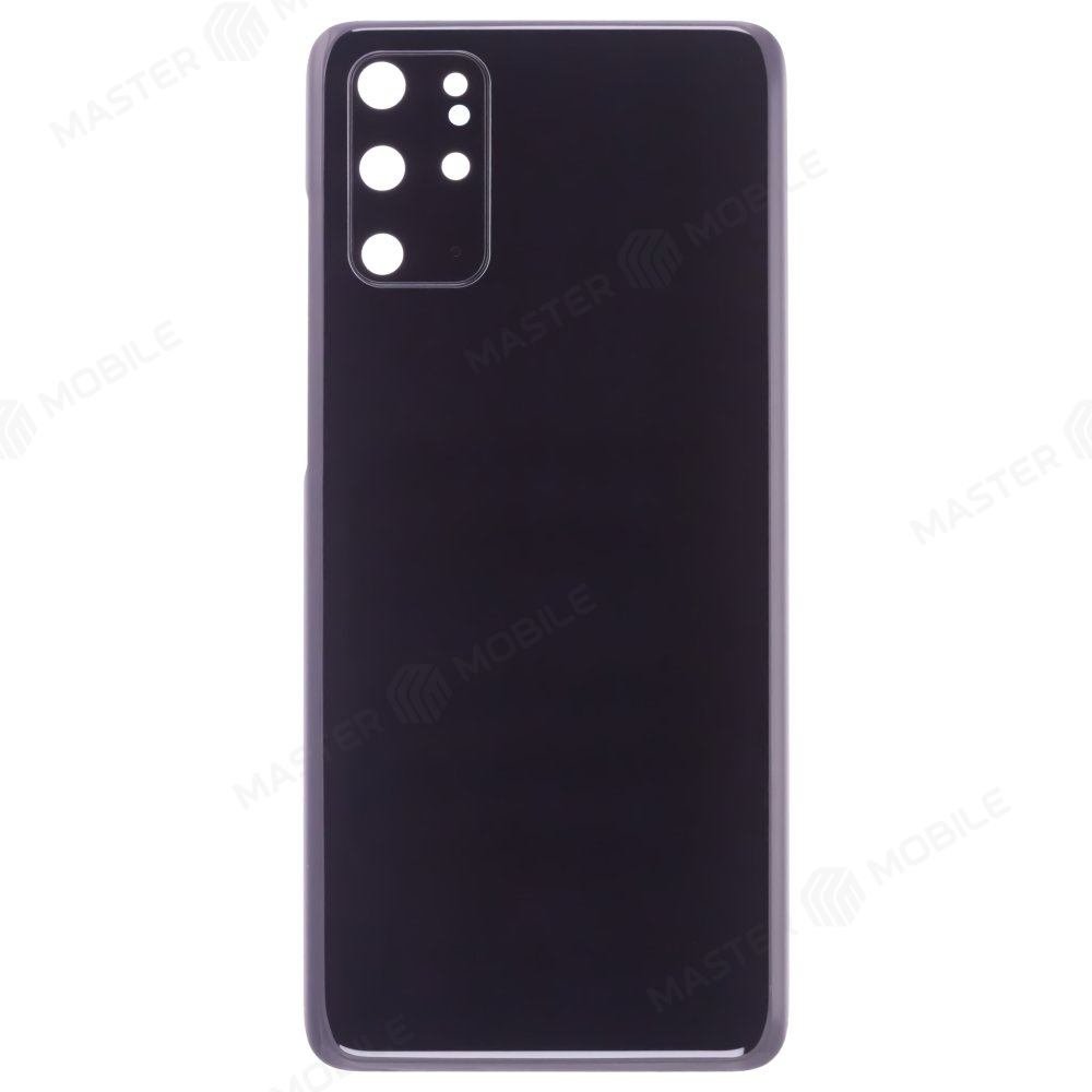 Задняя крышка для Samsung G985 Galaxy S20+ (черный) (в сборе со стеклом камеры)