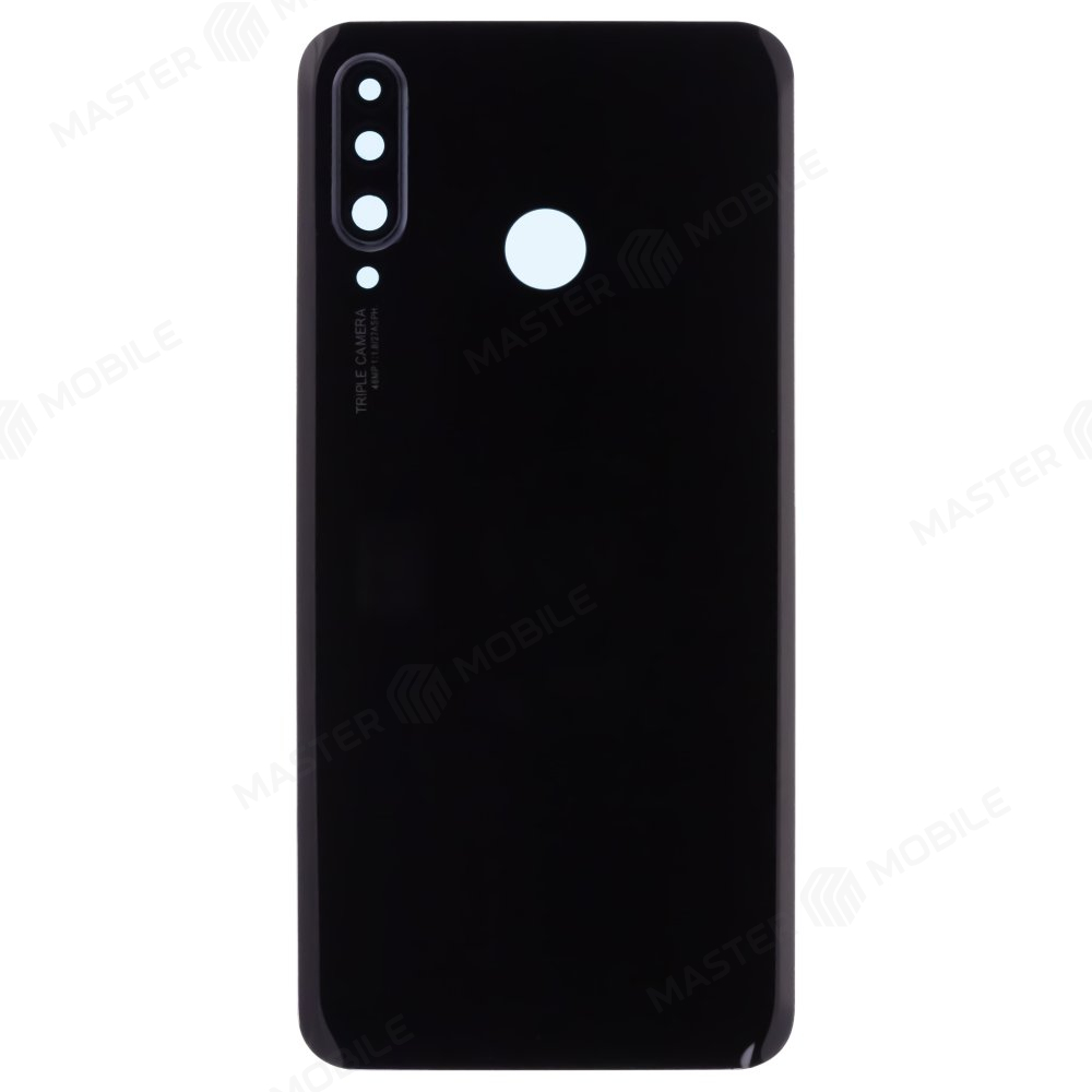 Задняя крышка для Huawei P30 Lite / Nova 4e (MAR-LX1M/MAR-AL00) (48MP) (черный) (в сборе со стеклом камеры)
