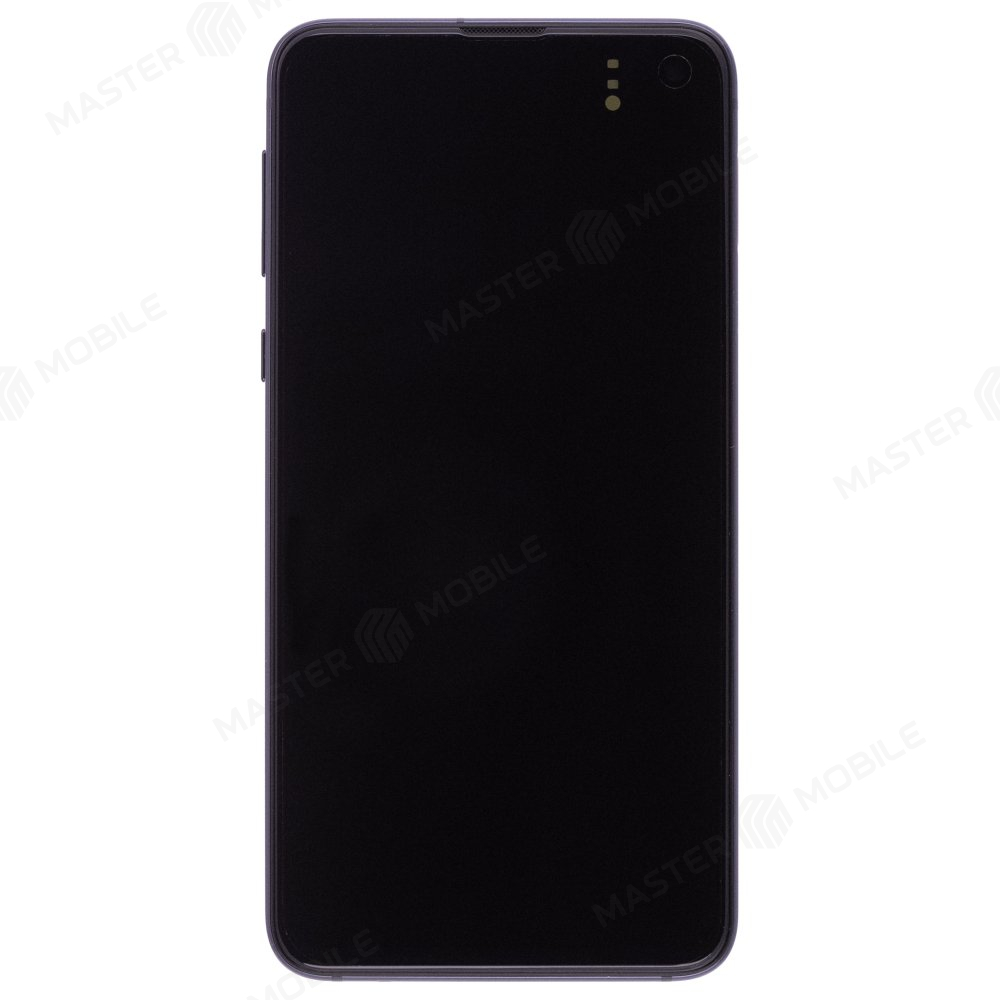 Дисплей для Samsung G970 Galaxy S10e (в сборе с тачскрином) (черный) (в рамке) (ORIG100)