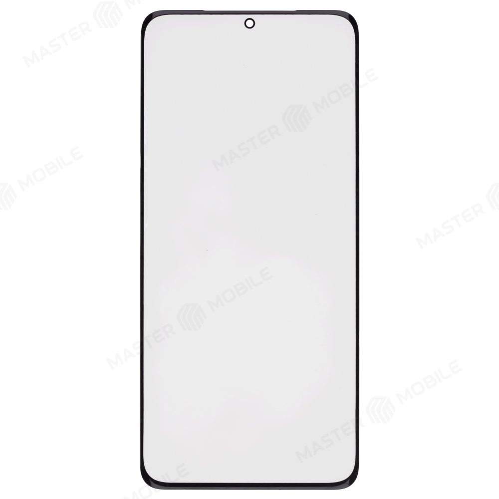 Стекло модуля для Samsung G998 Galaxy S21 Ultra + OCA (черный)