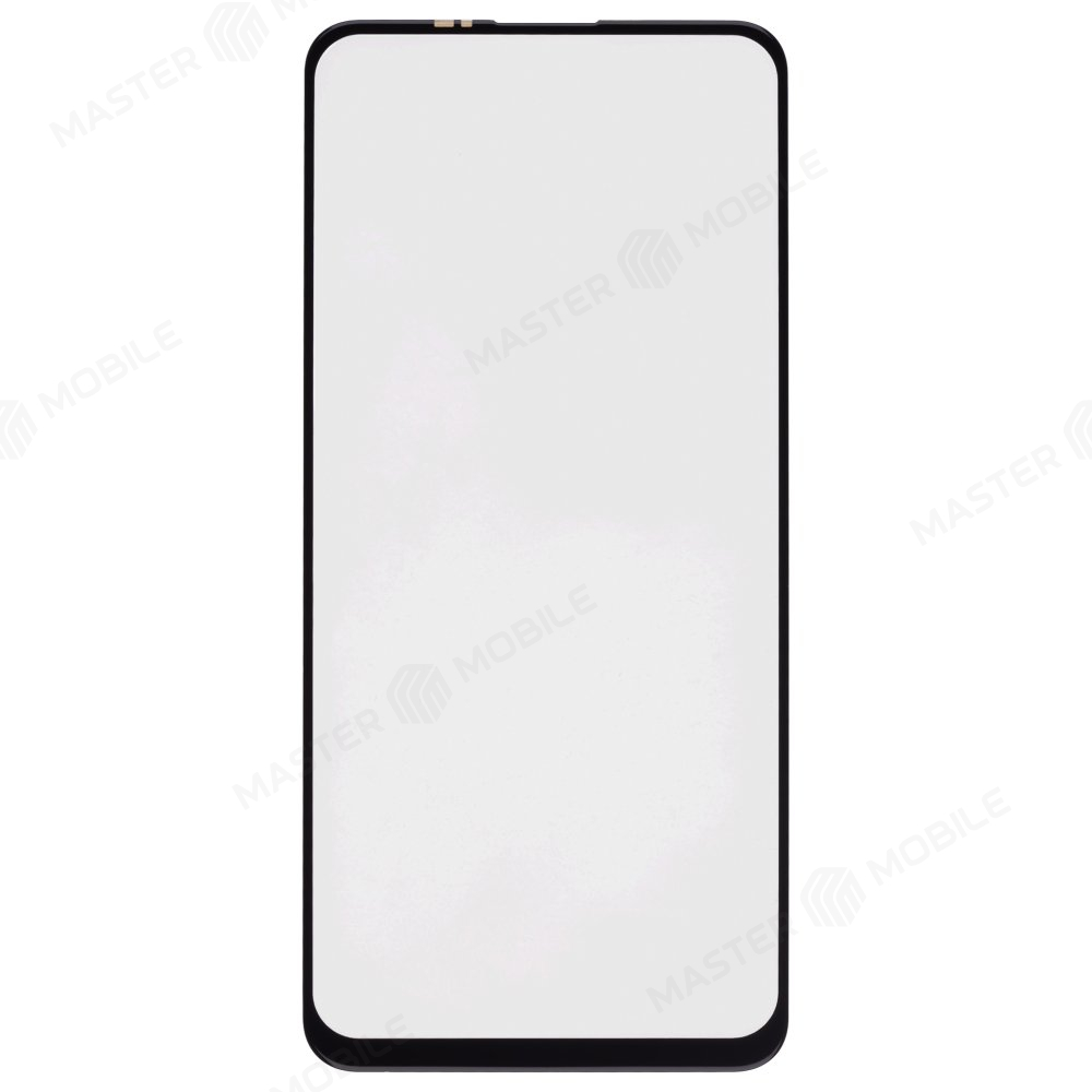 Стекло модуля для Vivo V15 (1819) + OCA (черный)