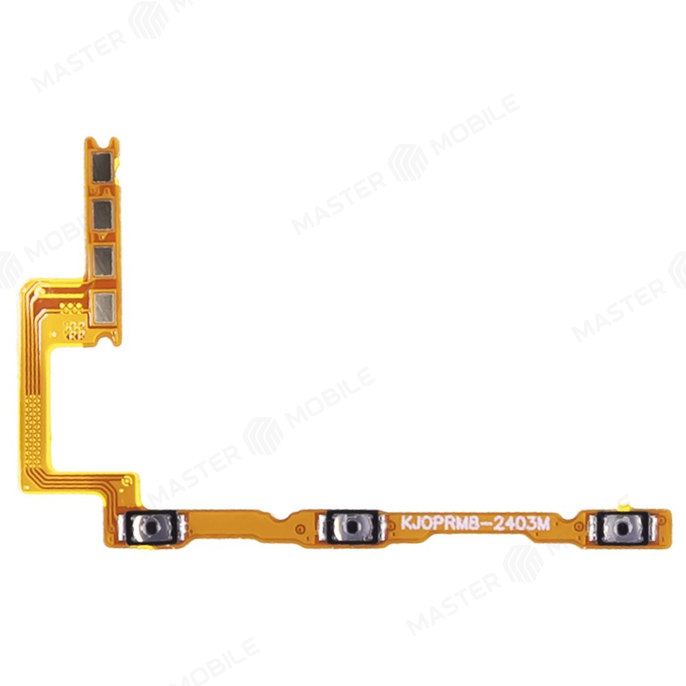 Шлейф для Realme 8 4G (RMX3085) / 8 Pro (RMX3081) с комп. (на кнопку включения и кнопки громкости)