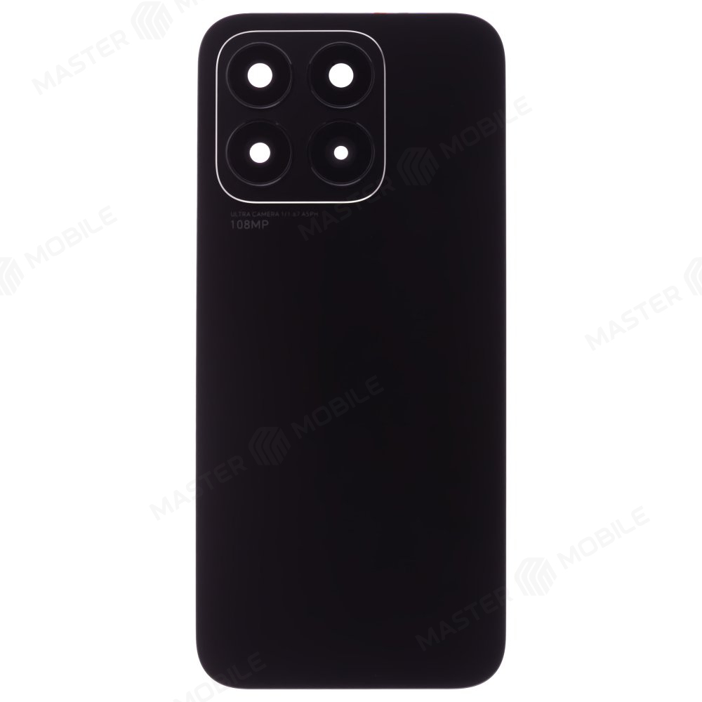 Задняя крышка для Huawei Honor X8b (LLY-LX1) (черный) (в сборе со стеклом камеры)