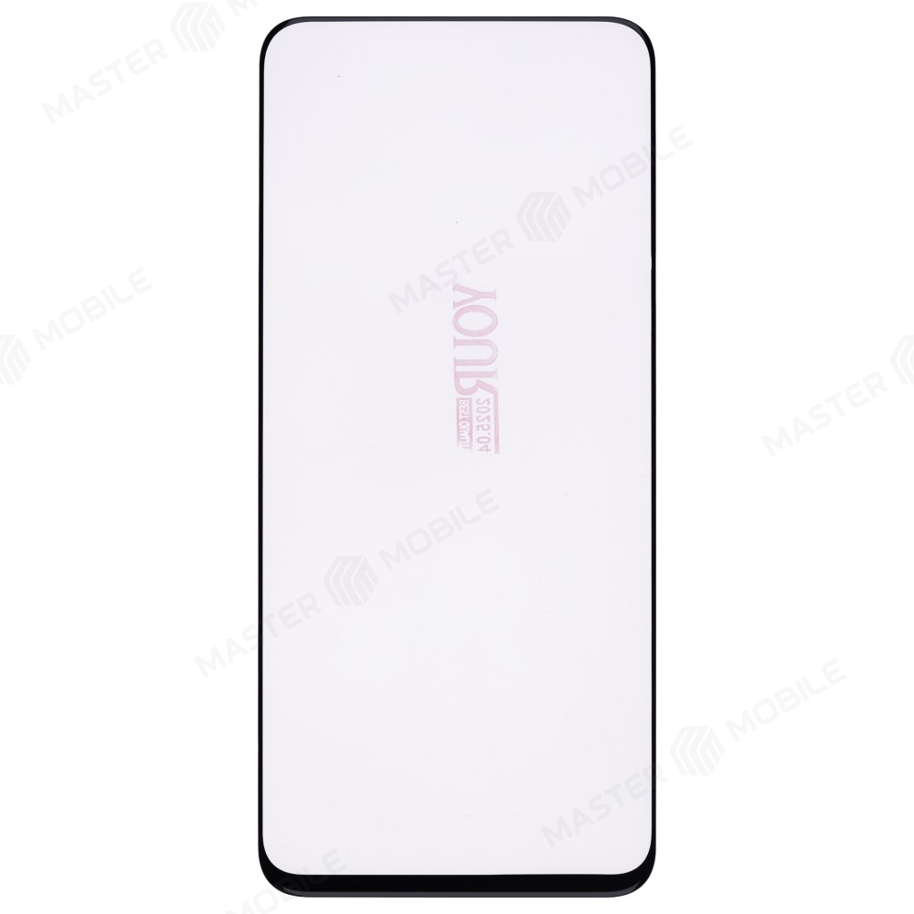 Стекло модуля для Huawei Honor X8 (TFY-LX1) + OCA (черный) (Musttby) (Premium)