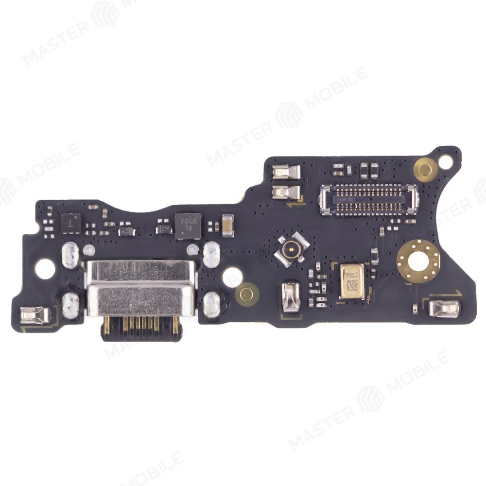 Нижняя плата для Xiaomi Redmi 10 (21061119DG) / Redmi 10 2022 (22011119UY) с комп. + разъем зарядки + микрофон (ORIG100)