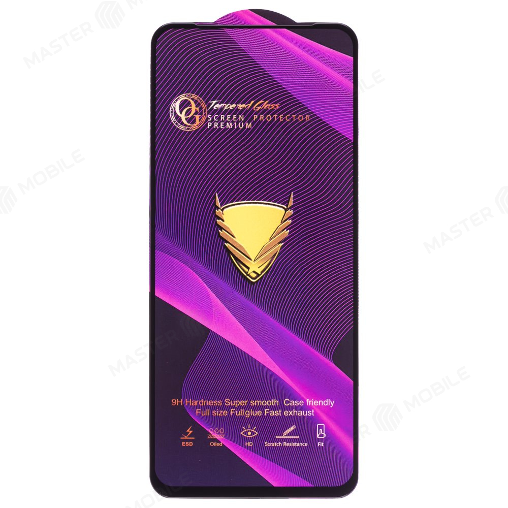 Защитное стекло OG Glass (3 в 1) для Infinix Hot 50 4G (X6882) (черный)