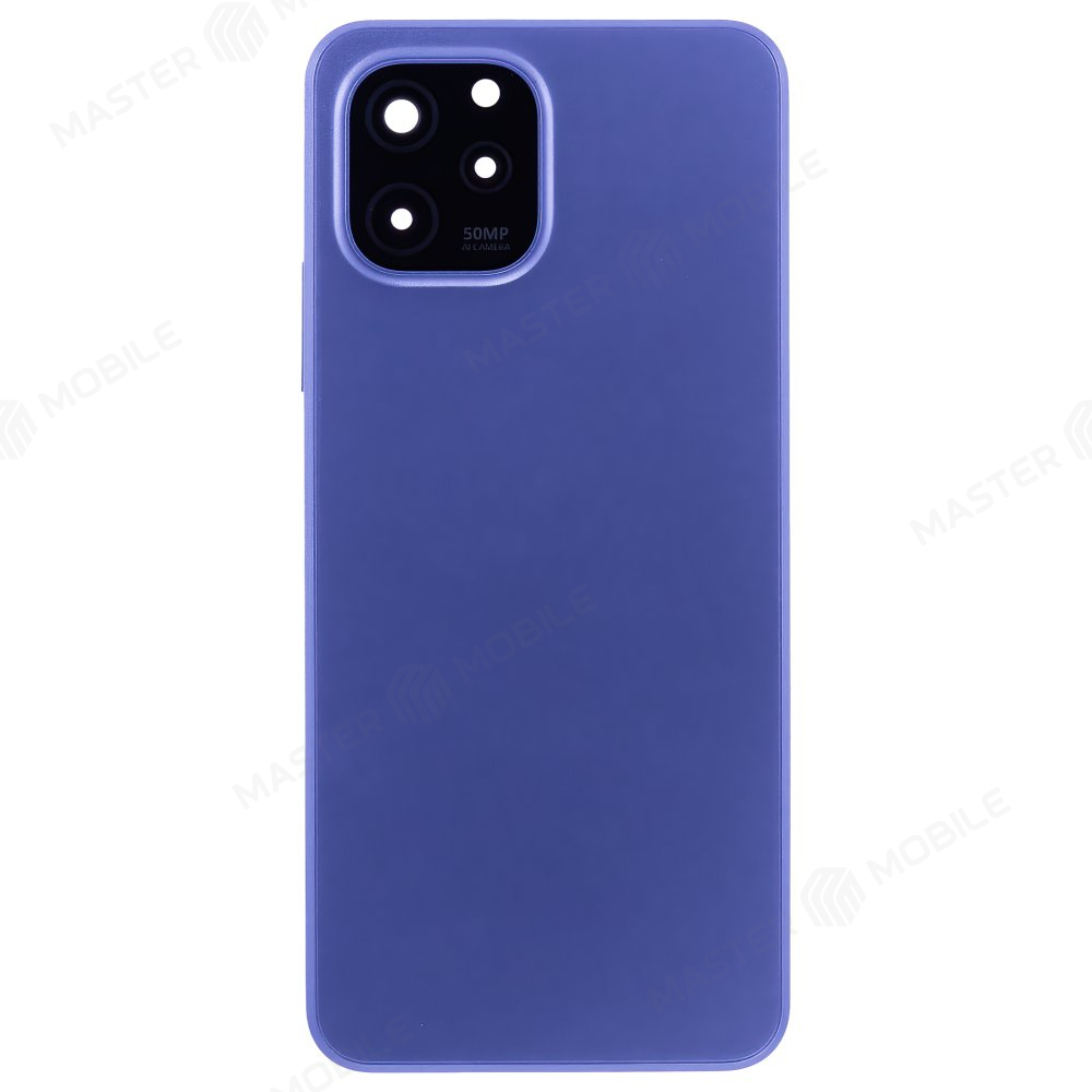 Задняя крышка для Huawei Nova Y61 (EVE-LX9N) (синий) (в сборе со стеклом камеры)