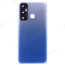 Задняя крышка для Infinix Hot 11 (X662) (Helio G70) (голубой) (в сборе со стеклом камеры) фото №1