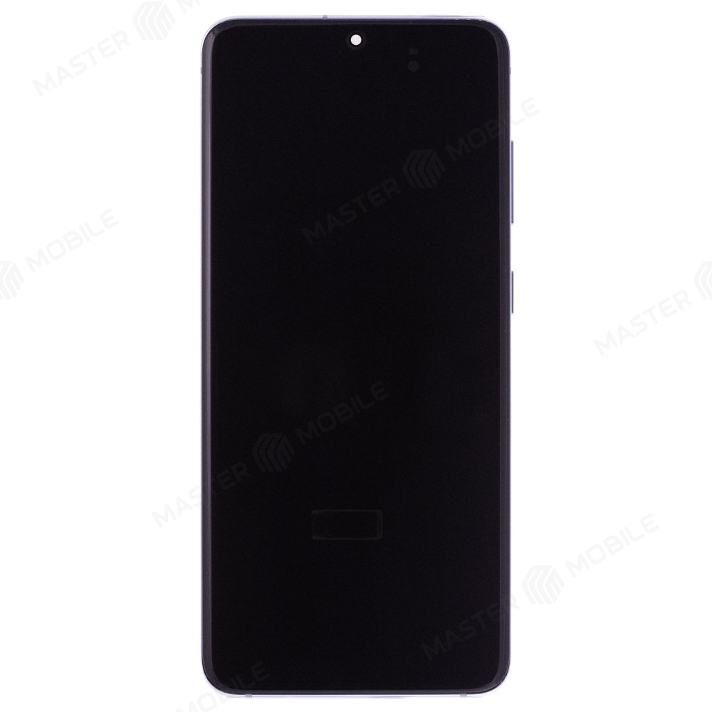 Дисплей для Samsung G980 Galaxy S20 (в сборе с тачскрином) (голубой) (в рамке) (ORIG100)