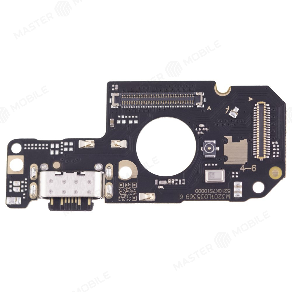 Нижняя плата для Xiaomi Redmi Note 11 4G (2201117TY/G) / Redmi Note 11S 4G (2201117SY/G) и др. с комп. + разъем зарядки + микрофон