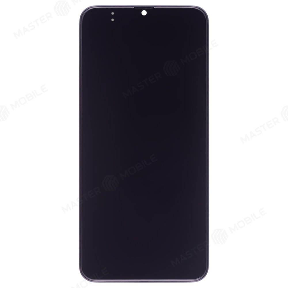 Дисплей для Samsung A205 Galaxy A20 (в сборе с тачскрином) (черный) (в рамке) (ORIG100)
