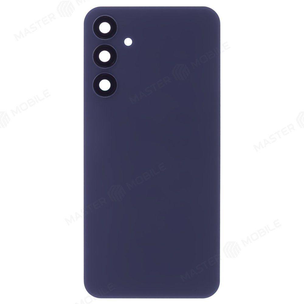 Задняя крышка для Samsung A256E Galaxy A25 5G (черный) (в сборе со стеклом камеры)