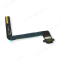 Шлейф для Apple iPad Air (A1474/A1475/A1476) / iPad 5 9.7 (2017) (A1822/A1823) и др. с комп. + разъем зарядки (черный) (ORIG100) фото №2
